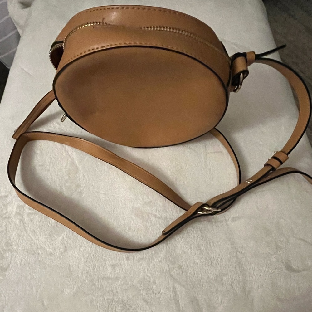 GAP Tan Round Crossbody Bag